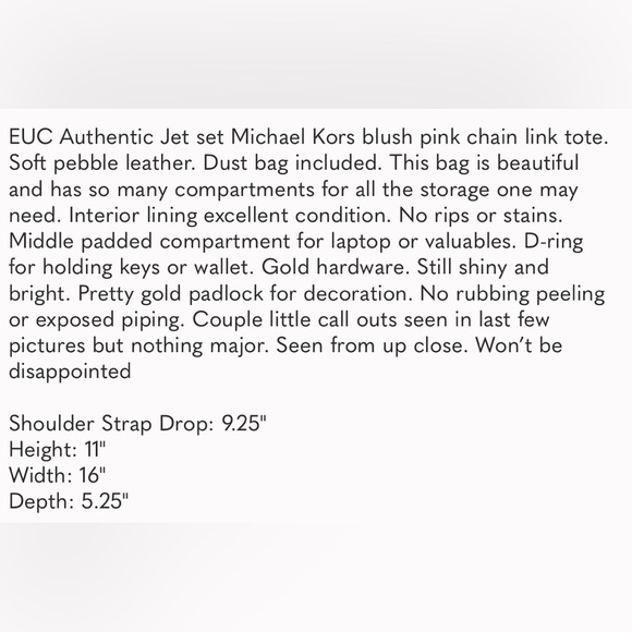 Michael Kors Mercer Huge Chain Tote - Picture 3 of 11